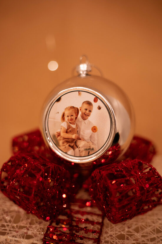 Eglīšu bumiņa ar bildi